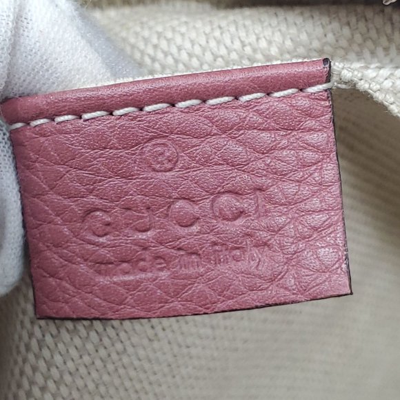 Auth Gucci Soho Disco Camera Leather Crossbody Bag - Picture 14 of 15